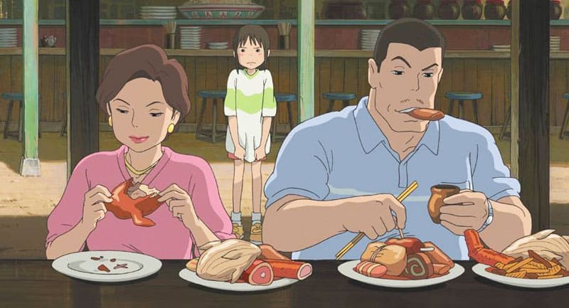 센과 치히로의 행방불명 주요 장면 2