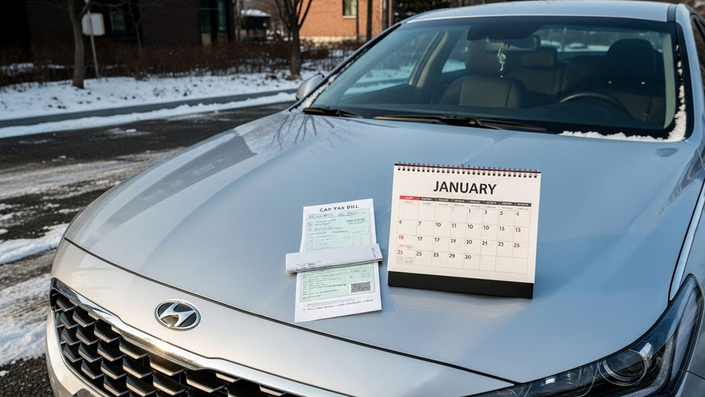 2026년 자동차세 연납 신청방법 및 혜택, 기간